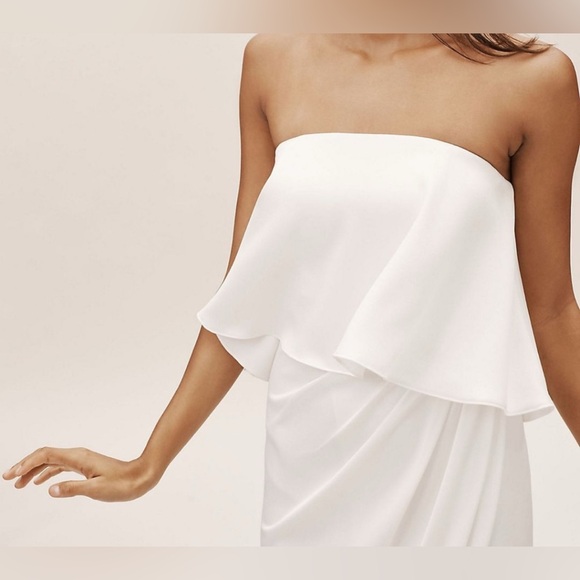 BHLDN Kelli Strapless Tulip Hem Dress, Women’s US 4 - Picture 7 of 8